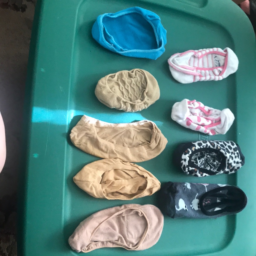 Flats, Vans, and Keds socks